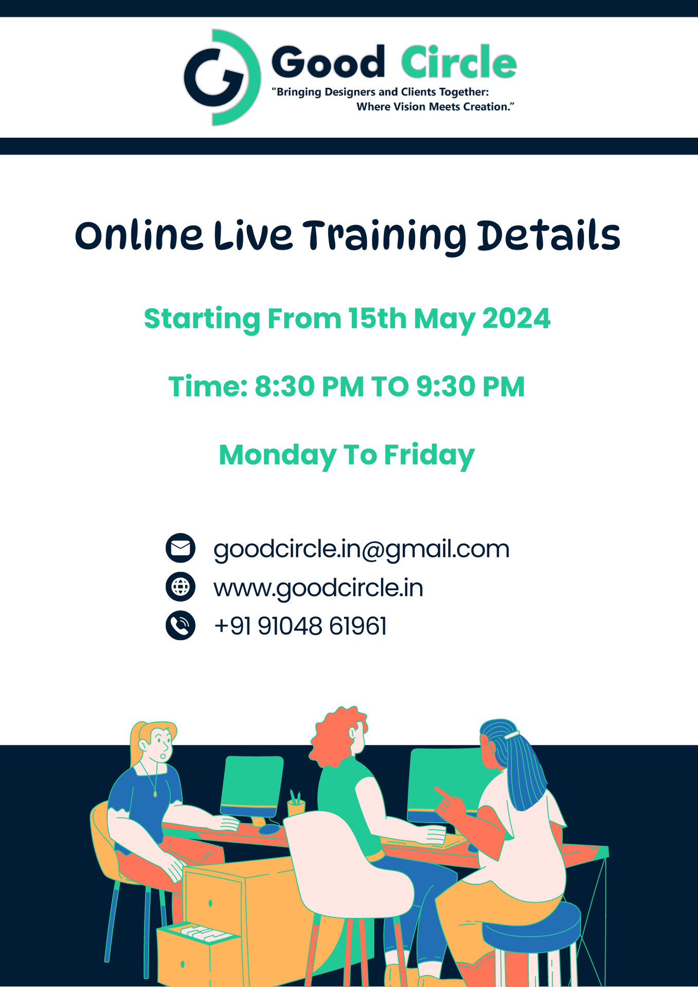 Online Live Training Session Details